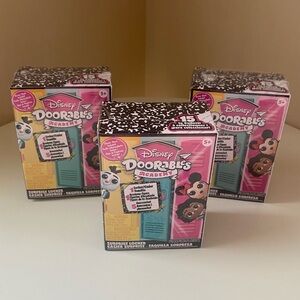 DISNEY DOORABLES Academy, set of 3 mystery boxes